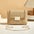StrawLock Square Bag - Khaki
