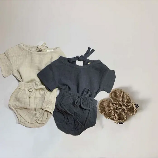 Summer Breezy Set - Infant’s Shirt & Shorts