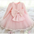 Summer Chic Onesie Set - Pink long sleeve / 80cm