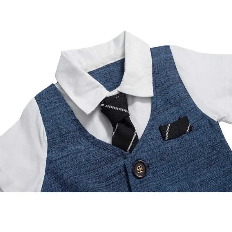Summer Gent Jumpsuit - Baby Boy