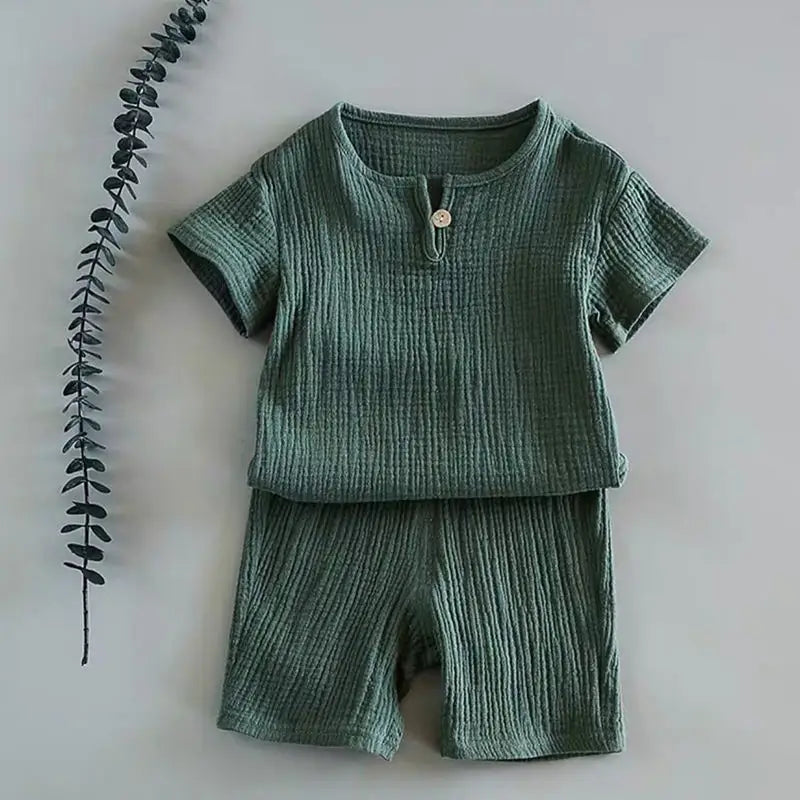 Summer Siblings Set - Green / 80
