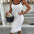 Summer Slim Cami Dress - White / S