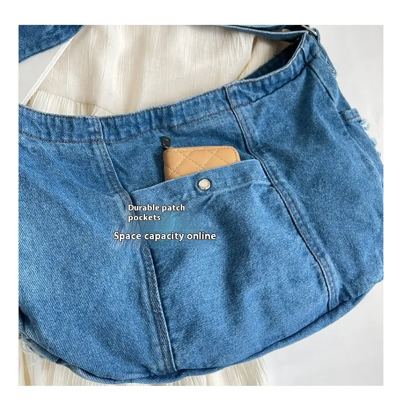 Summertide One Shoulder Denim Bag
