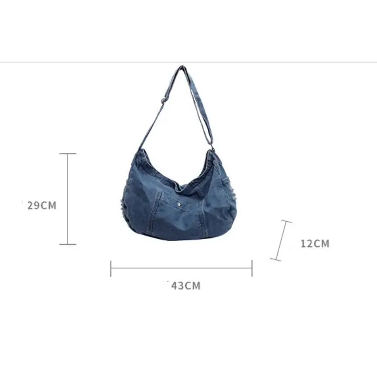 Summertide One Shoulder Denim Bag