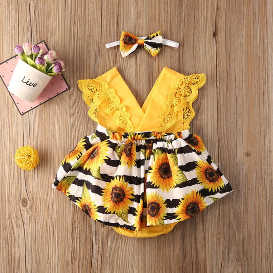 SunnySnug: Breezy Baby Romper