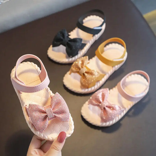 SunnySparkle Princess Sandals - Open-Toed Bliss