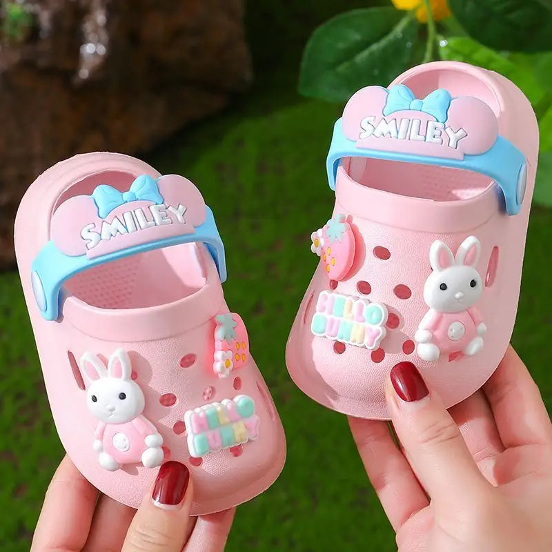 SunnySteps Kids Soft Non-Slip Summer Sandals - Pink / 120