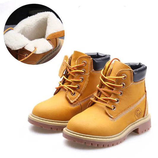 SunnyStride Kids’ Large Martin Boots
