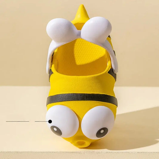SunnyToes: Adorable Cartoon Baby Slippers