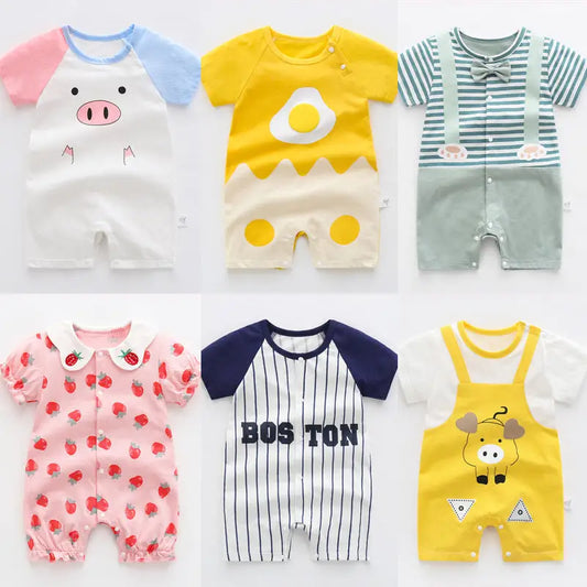 SunnyTots Pure Cotton Baby Romper