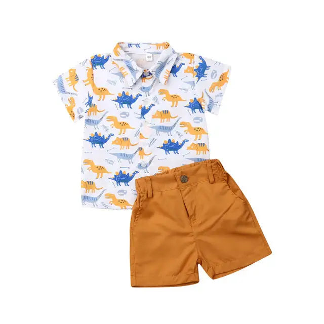 Sunset Boy Set - Yellow / 3T