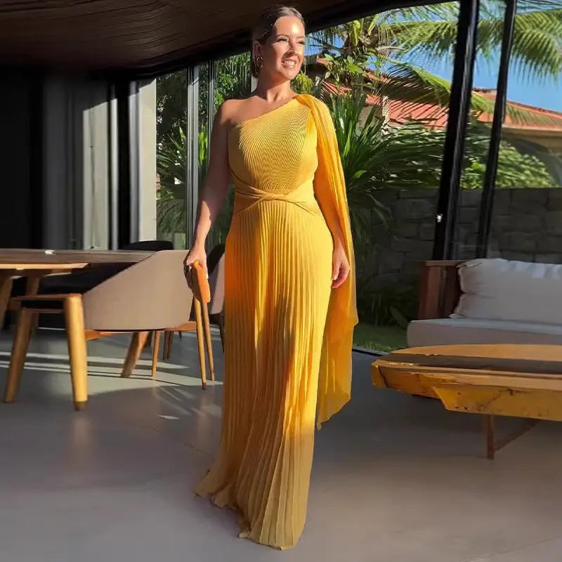 SvelteCurve Diagonal Dress