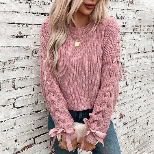 Sweet Bow Pullover Top
