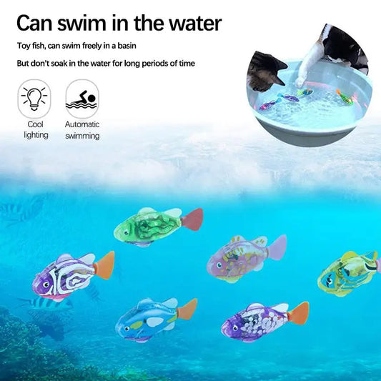 SwimPets: Electric Fish Toy for Cats & Dogs