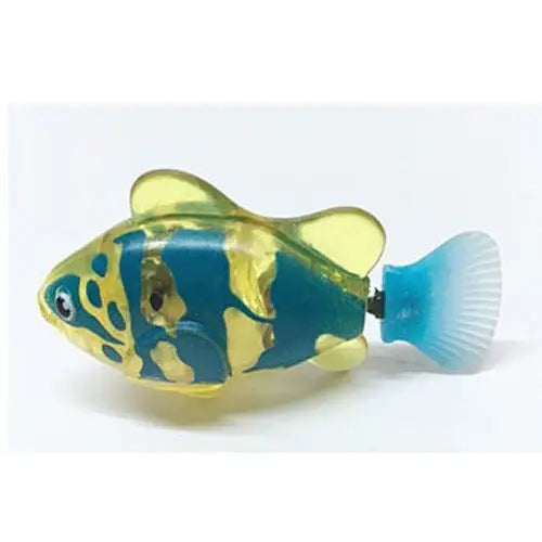 SwimPets: Electric Fish Toy for Cats & Dogs - Pattern yellow / 1PC