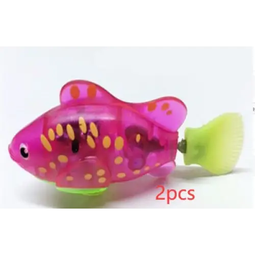 SwimPets: Electric Fish Toy for Cats & Dogs - Spot powder / 2PCS