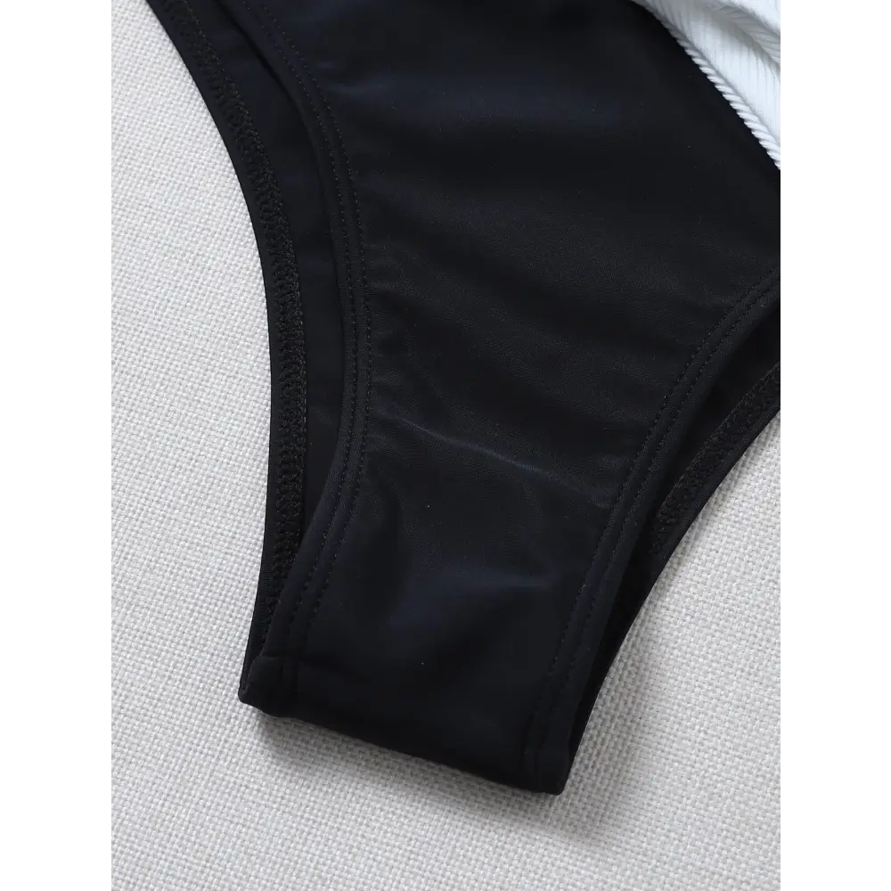 Swimwear New Solid Color Bikini Europe And America