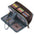 Synthetic Leather Daily Wallet with Anti-Theft Protection - Dark Blue