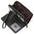 Synthetic Leather Daily Wallet with Anti-Theft Protection - Elegant Black