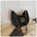 Synthetic Leather Square Handbag with Mobile Pocket Multiple Colors - Black