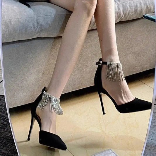Tassel Charm Heels