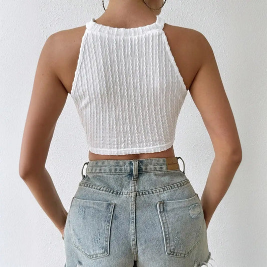 Tassel Chic Crop Top