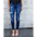Tassel Toned Jeans - 2 Dark Blue / XL