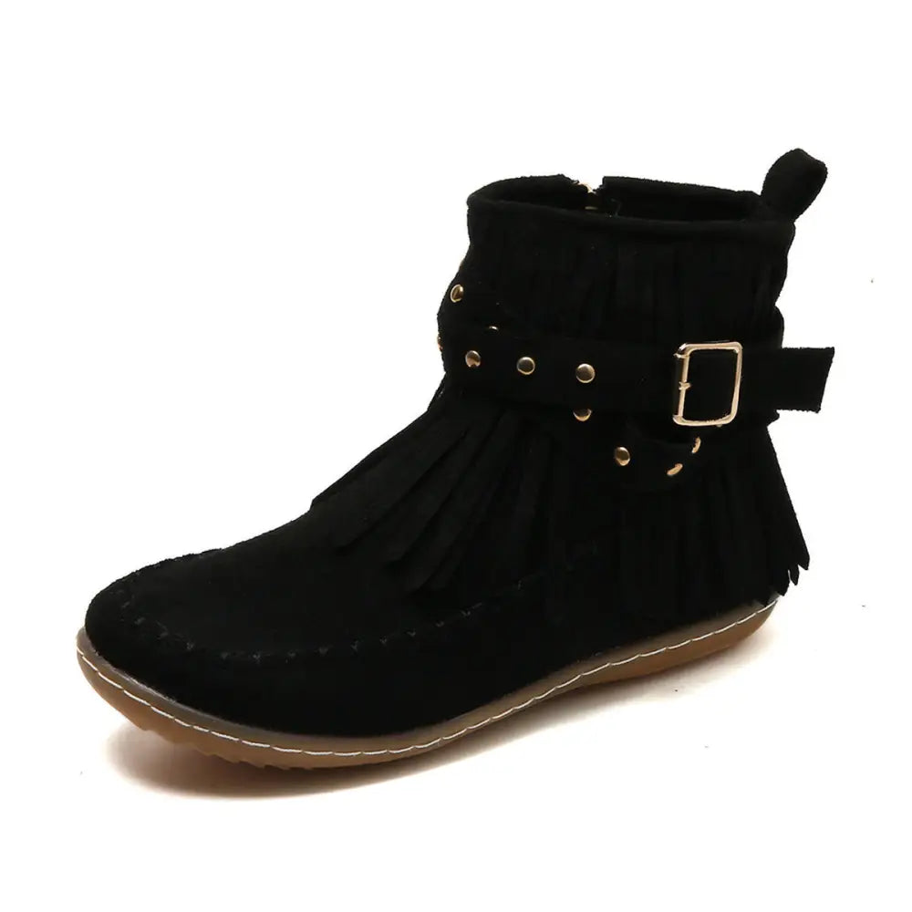 TasselWarm Double-Layer Women’s Boots