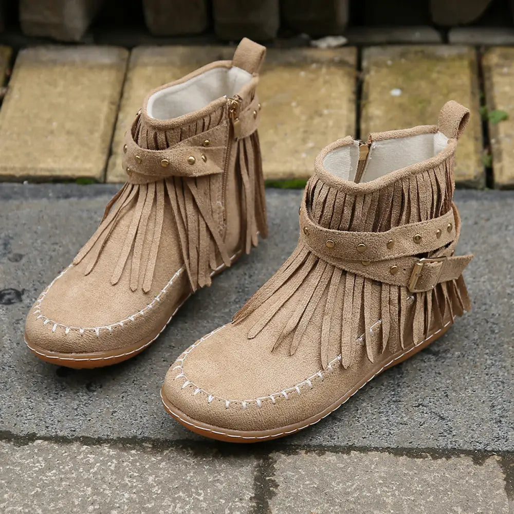 TasselWarm Double-Layer Women’s Boots