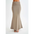 Taupe knit maxi skirt.