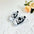The Monsters Labubu Vinyl Blind Box Clothes Collection Small black canvas shoes