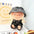 The Monsters Labubu Vinyl Blind Box Clothes Collection Unmarked black GG two piece suit
