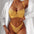 Three-point Lingerie Sexy - Yellow / S