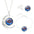 Time Gem Stud Earrings - E