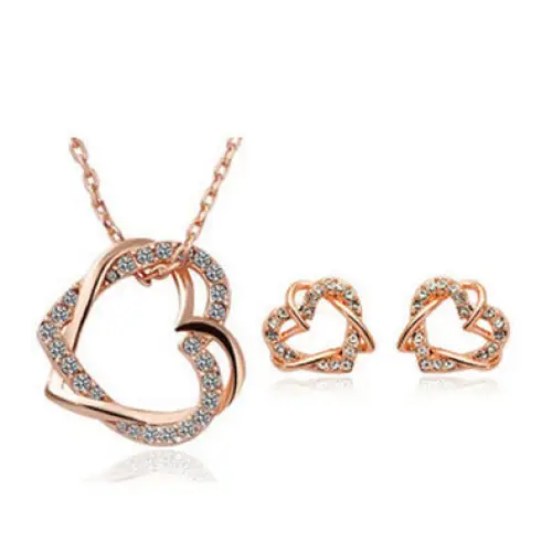 Timeless Love: Heart & Diamond Elegance
