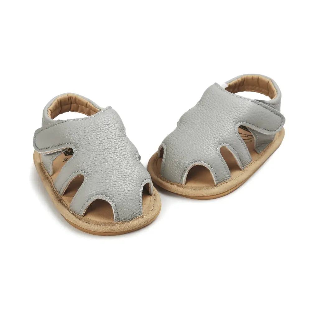 Tiny Steps: Comfy Shoes for Little Explorers - Grey / 12CM