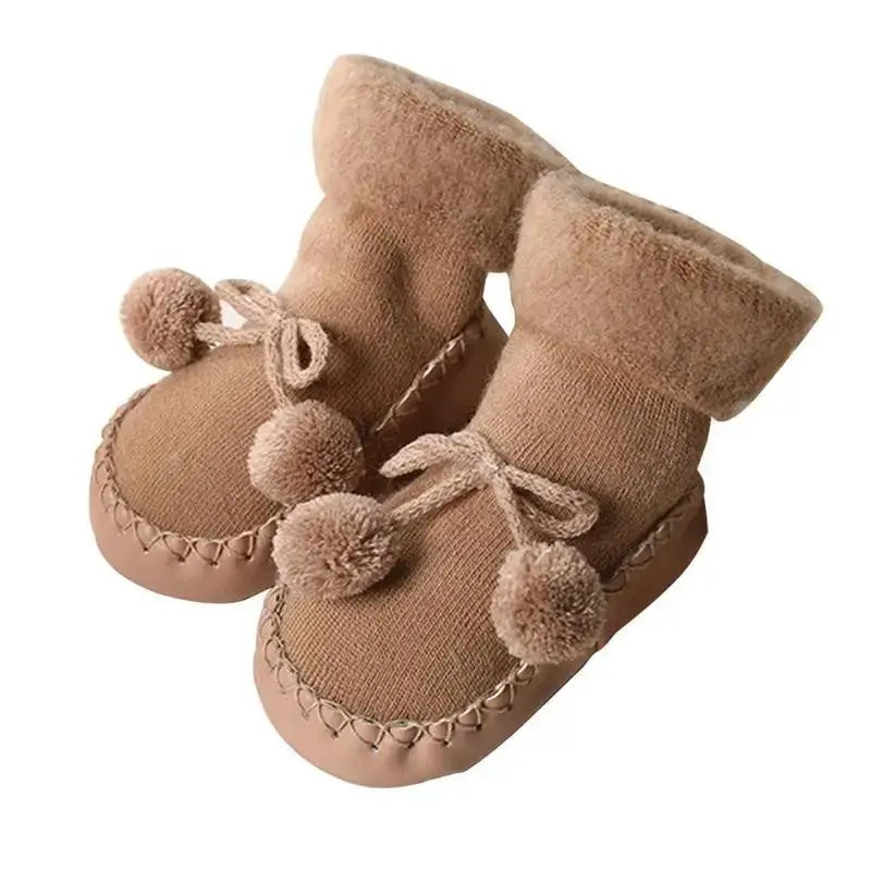 Tiny Tootsies Socks - Coffee / 13cm