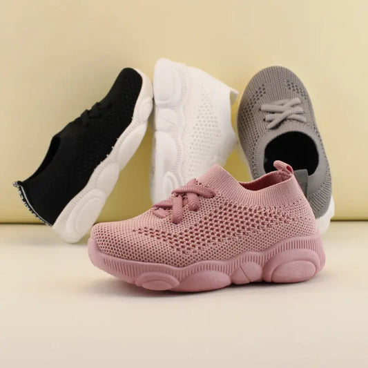 Tiny Treads: Soft-Soled Toddler Shoes