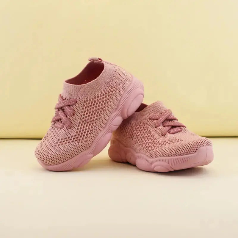 Tiny Treads: Soft-Soled Toddler Shoes - Taro / 22