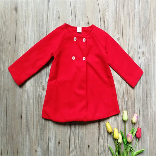 Tiny Trenchcoat - Rose Red / 70cm