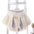 TinyHero Cape - White B / 90cm