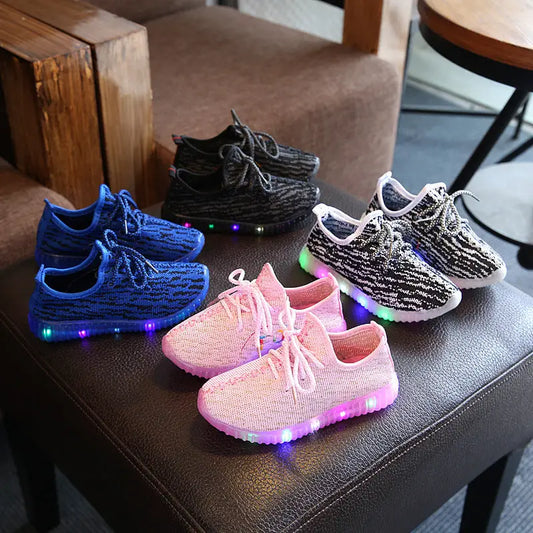 TinySteps Cozy Knit Sneakers
