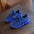 TinySteps Cozy Knit Sneakers - Blue / 30