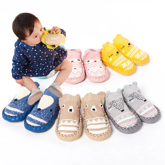 ToonTreads: Cute & Secure Baby Footwear