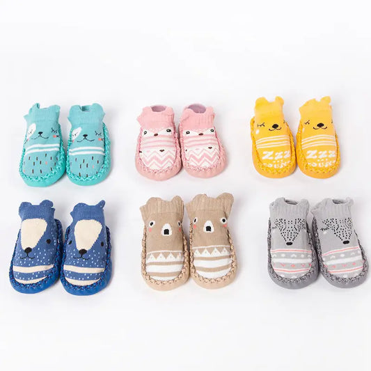 ToonTreads: Cute & Secure Baby Footwear