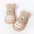 ToonTreads: Cute & Secure Baby Footwear - Khaki / 14cm