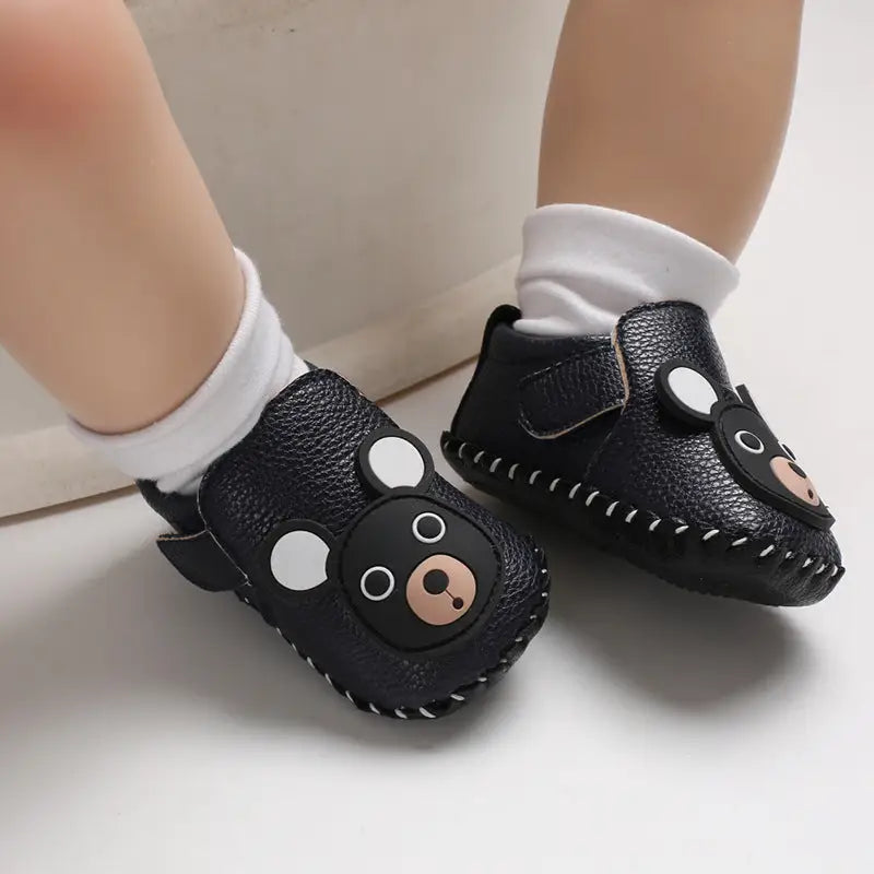 TotSafe Grippers: Non-Slip Toddler Shoes - Black / 11CM