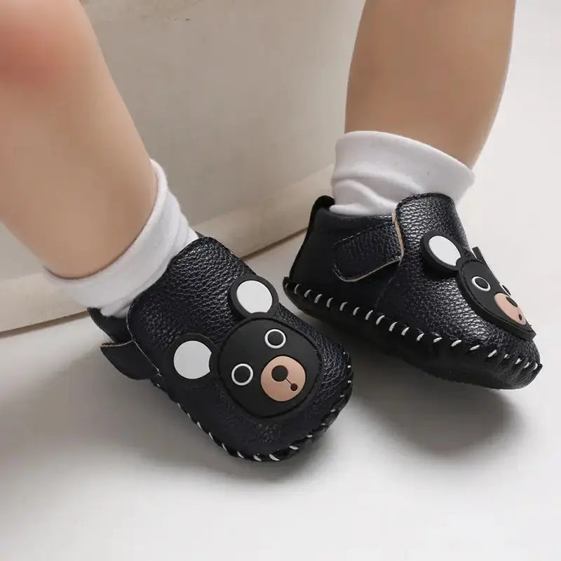 TotSafe Grippers: Non-Slip Toddler Shoes - Black / 11CM