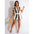 Transparent Chic Knit Shorts Suit - Black Z0261 / S