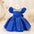TwinkleTales Bow Puff Sleeve Princess Dress - AX174 Blue / 70